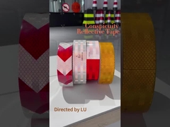 Nastro riflettente PET prismatico 2'X150ft ECE 104r per camion Veicoli