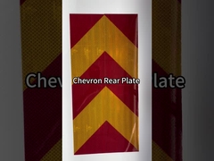 Segnale di avvertimento per portatori di biciclette ad alta intensità a movimento lento Segnale posteriore per camion