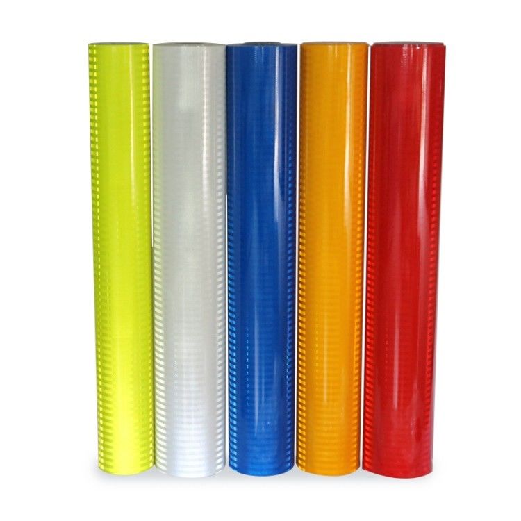 ASTM Retro Prismatic PET Reflective Film tipo 3 Acrilico di vinile