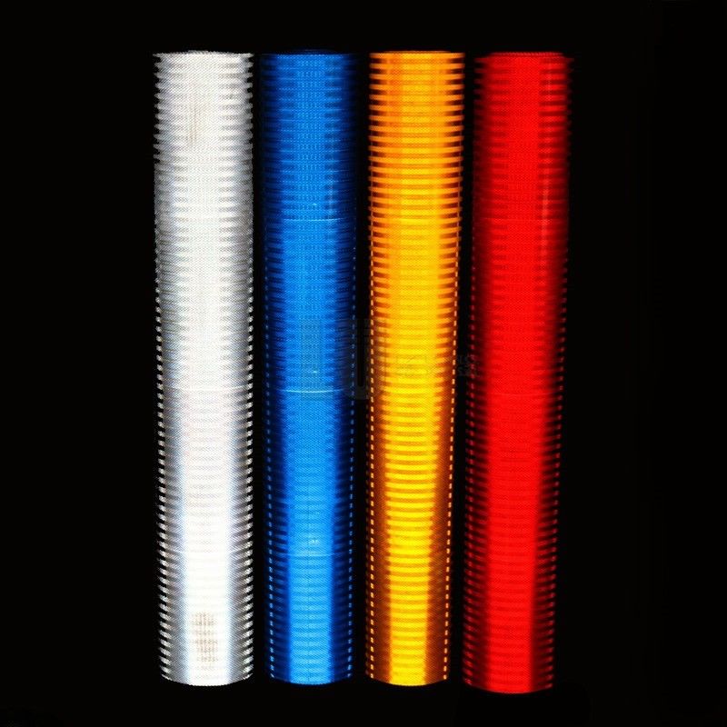 ASTM Retro Prismatic PET Reflective Film tipo 3 Acrilico di vinile