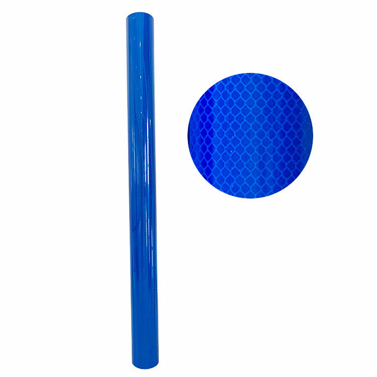 Fogli di vinile riflettenti prismatici di grado diamante bianco giallo rosso verde blu colore fluorescente