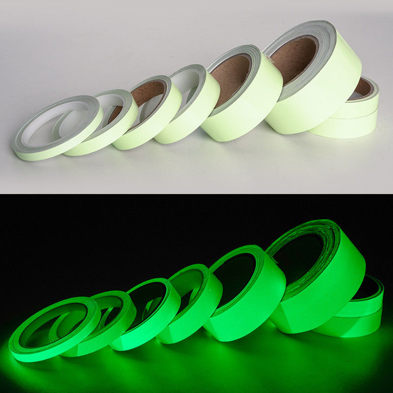 Self Adhesive Glow In The Dark Tape Film Adesivo Luminoso per segno di sicurezza