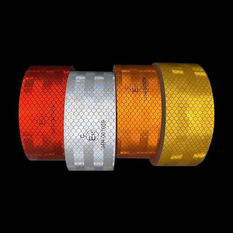 ECE Nastro riflettente Bianco 2in*150ft ASTM D9546 Foglio riflettente di tipo IV