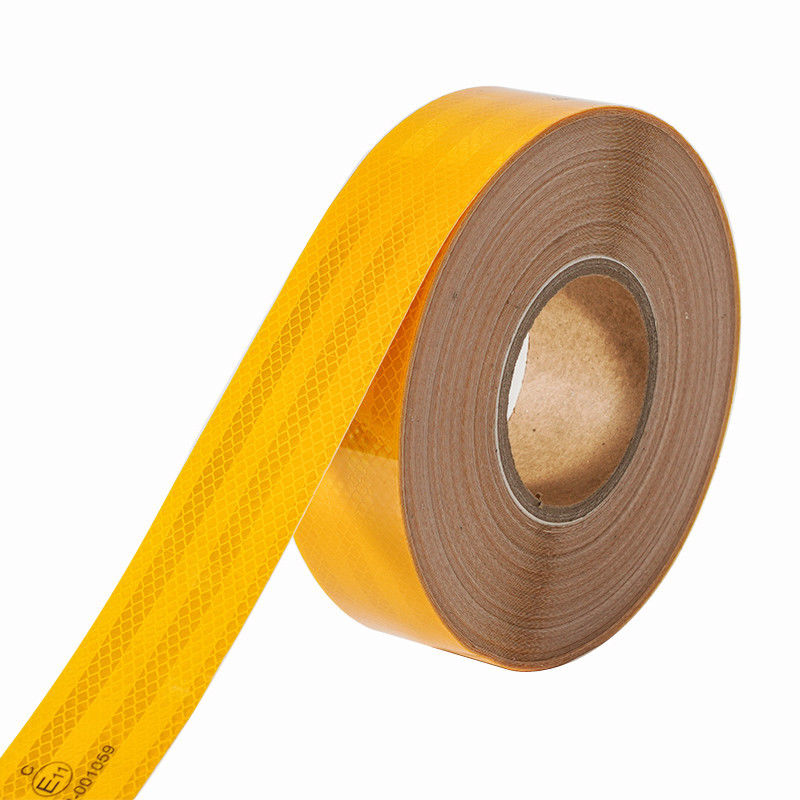Stampato su misura ECE 104r Rolls Car Riflettente Prizmatico Adesivi Rossi Vinile Nastro Riflettente Per Camion