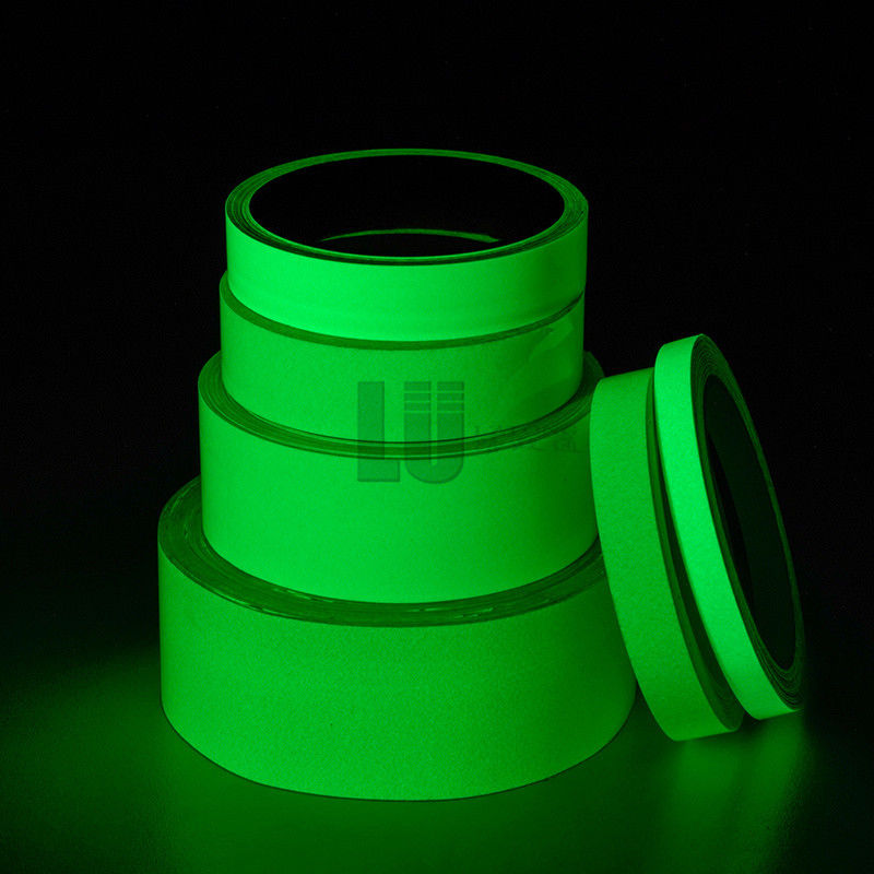 Self Adhesive PET PVC Acrylic Glow in The Dark Vinyl Roll Vinyl fotoluminescente 2-12 ore