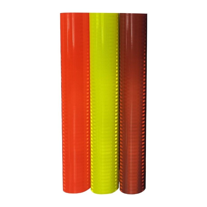 Bianco Giallo Rosso Colore HIP EGP Grado 7-10 anni Garanzia Foglio riflettente Film in vinile per la sicurezza stradale
