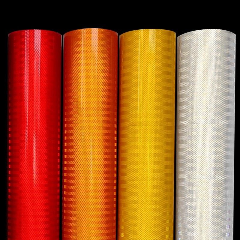 HP Roland Printing Micro Prismatic HIP EGP Ingegnere Acrilico Giallo Segno di Traffico Foglio Riflettente Per Segni di Traffico