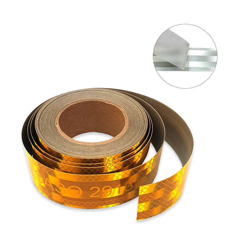 Saso 2913 metallizzato alluminato 2 pollici 25m 50m nastro retroreflessivo per l'Arabia Saudita