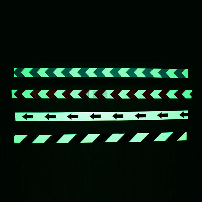 Alta visibilità Luce fluorescente luminosa nel buio Avvertimento di sicurezza 4-6h Tempo di lucentezza