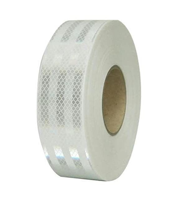 Adesivo DOT-C2 rosso e bianco con nastro retroreflettente retroreflettente