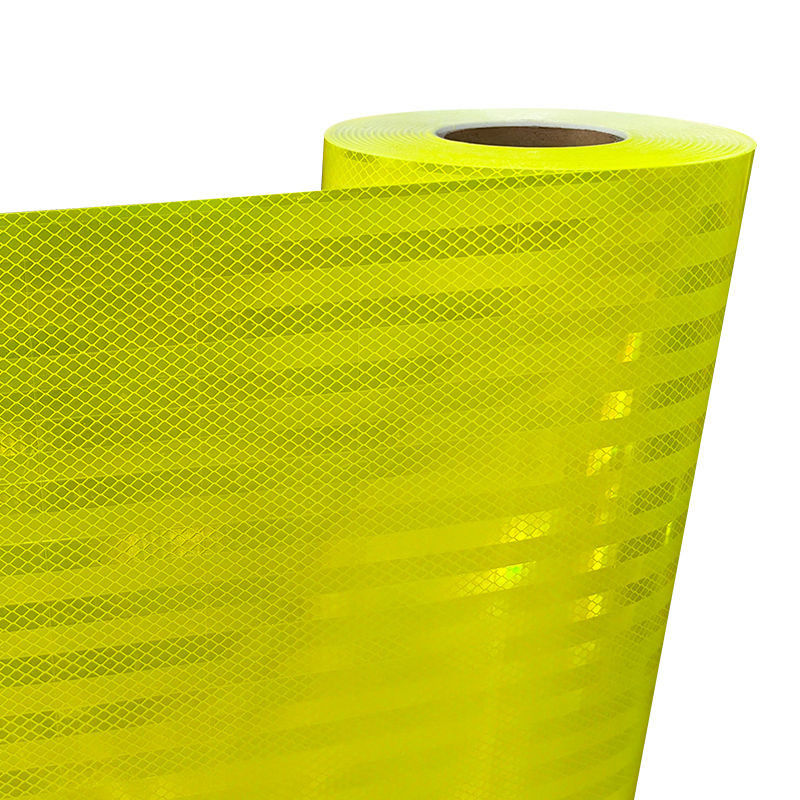 Carta riflettente retroriflettente a alta intensità, con prisma di 1,22m*45,7m, certificata 10 anni, per segnali di sicurezza stradale