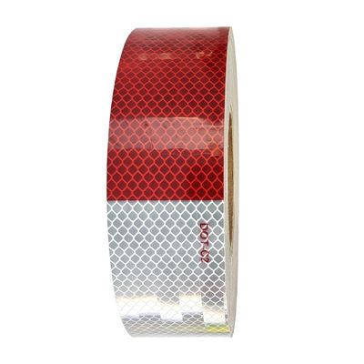 Buon prezzo Nastro adesivo riflettente rosso e bianco per esterni in linea