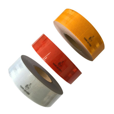 Buon prezzo Adesivo riflettente rosso bianco giallo ECE 104R Nastro riflettente per camion in linea
