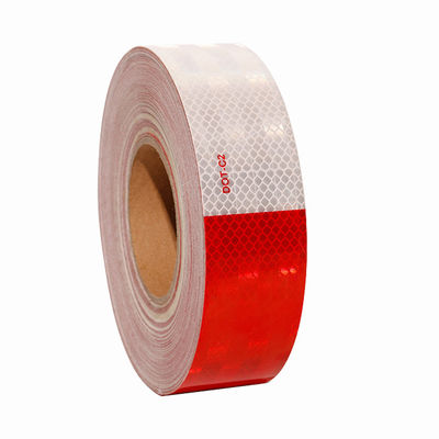 Buon prezzo Camion DOT Conspicuità Nastro retroreflettente Bianco Tipo prisma rosso in linea