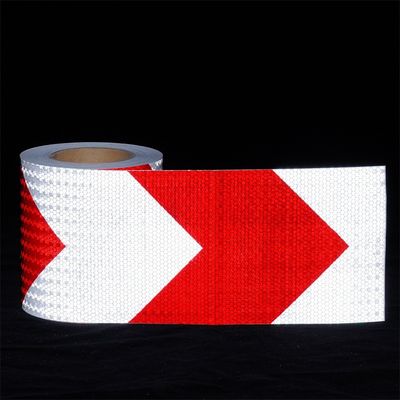 Buon prezzo Nastro di avvertimento riflettente per veicoli in PVC a cristallo reticolato impermeabile per segnale di sicurezza stradale in linea