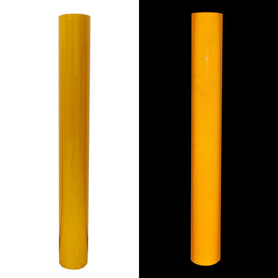 Buon prezzo PMMA Hi Vis Reflective Vinyl Reflective Adhesive Film per segnali di passaggio di traffico in linea