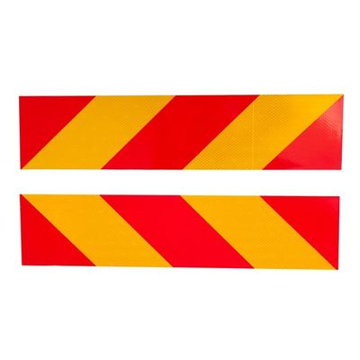 Buon prezzo Marcature di visibilità del veicolo riflettente sensibile alla pressione Adesivo per cartone di marcatura in linea