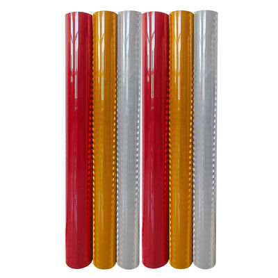 Buon prezzo PET PVC alluminio film di foglio riflettente prismatico autoadesivo 2800L in linea