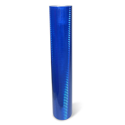 Buon prezzo Fogli di vinile microprismatici adesivi ad alta intensità blu con pellicola riflettente in PVC in linea