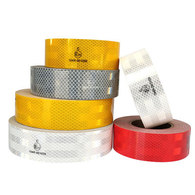 Buon prezzo Attenzione all'esterno N.E.E. Nastro riflettente Bianco Giallo Rosso in linea