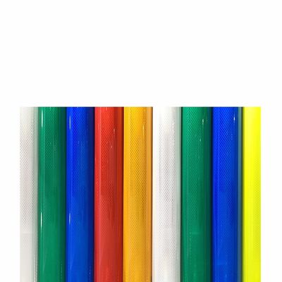 Buon prezzo Adesivo riflettente a prisma di diamante Film vinilico verde autoadesivo in linea