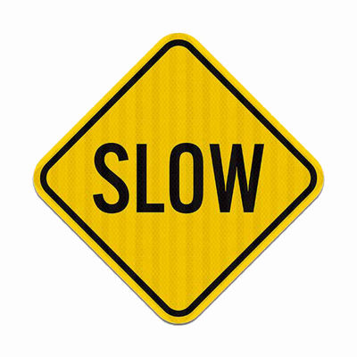 Buon prezzo Segnali di traffico riflettenti a forma quadrata per avvertimento sulla sicurezza stradale in linea