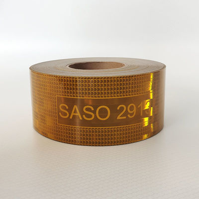 Buon prezzo SASO 2913 Adesivo con nastro riflettente per la visibilità dei veicoli in linea