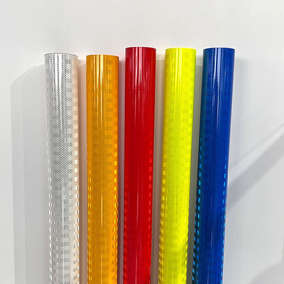 Buon prezzo 10 anni HIP Acrilico stampabile Microprismatico Vinile riflettente per segnali stradali in linea