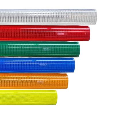 Buon prezzo Rollo di fogli riflettenti di grado diamante stampabile per segnali di circolazione stradali permanenti in linea