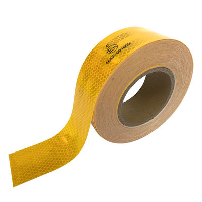 Buon prezzo Adesivo impermeabile per veicoli di sicurezza Retro ECE 104r Cinta Reflectiva Nastro riflettente in linea