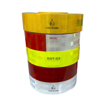 Buon prezzo 2 pollici x 50 yard DOT-C2 adesivo ad nastro riflettente in linea