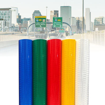 Buon prezzo Fogli adesivi in plastica di tipo IV Fogli riflettenti prismatici ad alta intensità ODM in linea