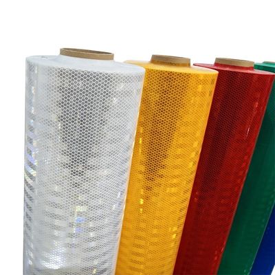 Buon prezzo ASTM D4956 Type IV Enhanced Visibility High Intensity Prismatic Reflective Sheeting for Traffic Control Signs in linea