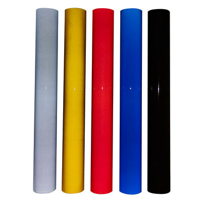 Buon prezzo Durata 5 anni, pellicola riflettente in microsfere di vetro, grado ingegneristico, per etichette di avvertimento di sicurezza in linea