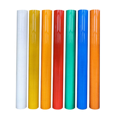 Buon prezzo Pellicola riflettente flessibile in PVC di grado commerciale per pubblicità e segnali di pericolo in linea