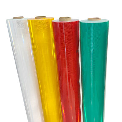 Buon prezzo ASTM D4956 Tipo XI/ETA Classe 3 Pellicola riflettente di grado diamante per segnaletica stradale in linea